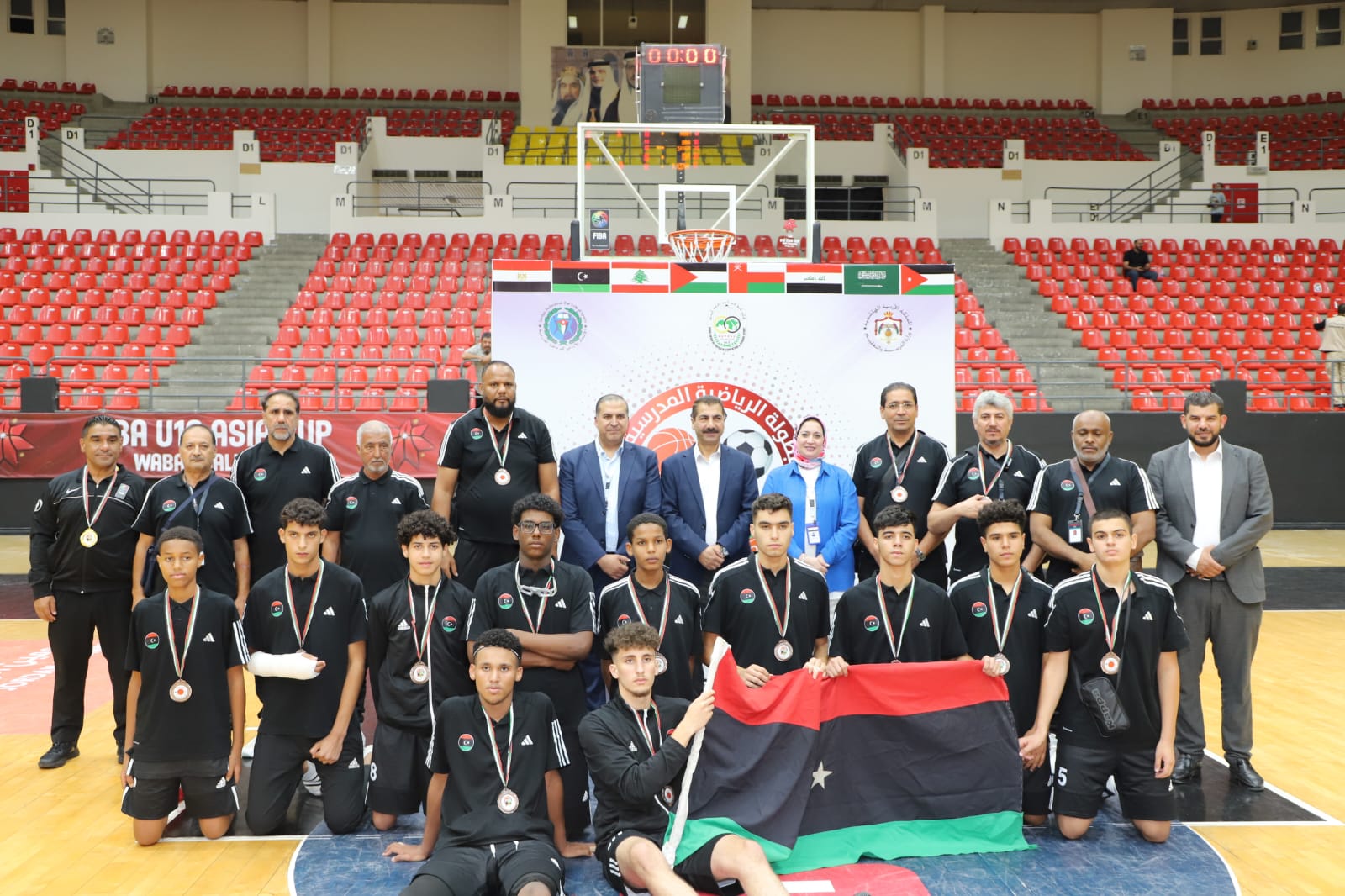 الأردن يتوج بلقب بطل العرب في البطولة العربية المدرسية