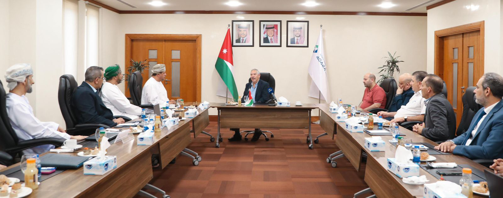 الوفد الاستثماري العُماني يختتم زيارته إلى العقبة