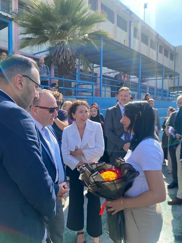 مدير الشؤون الفلسطينية يستقبل وزيرة التعاون الاقتصادي والتنمية الألمانية