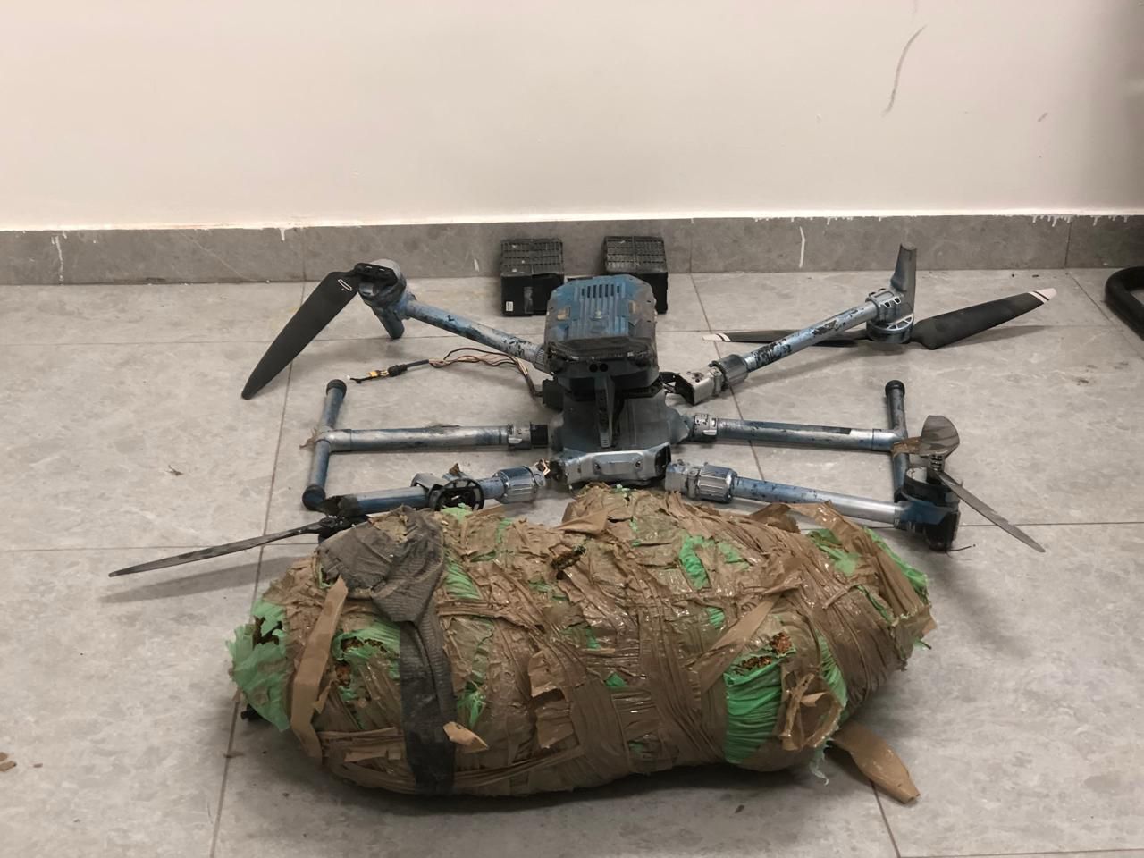 المنطقة العسكرية الجنوبية تحبط محاولة تهريب مواد مخدرة بواسطة طائرة مسيرة