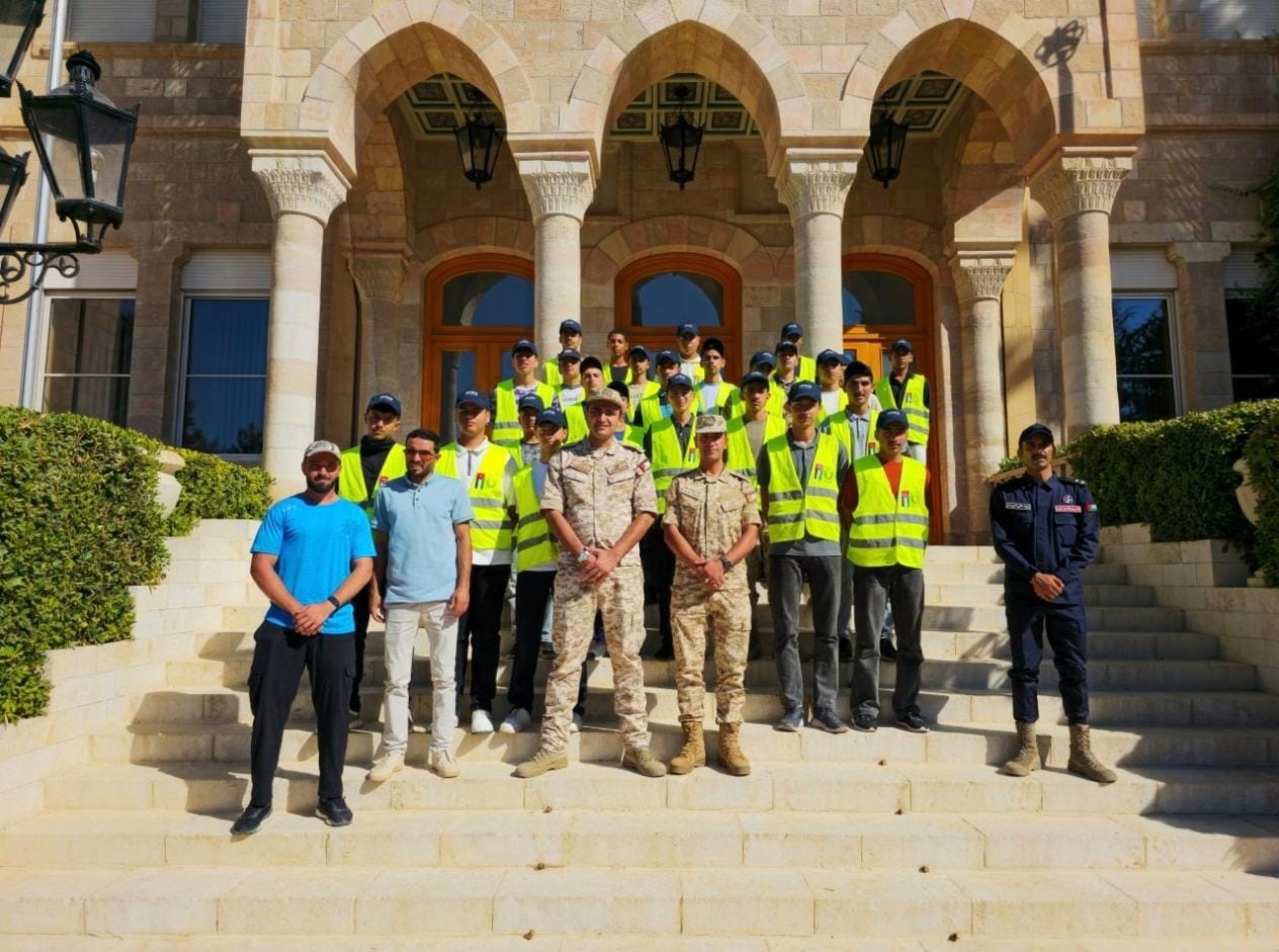 جائزة الحسن للشباب تختتم مخيم وزارة التربية الفضي والذهبي ذكور