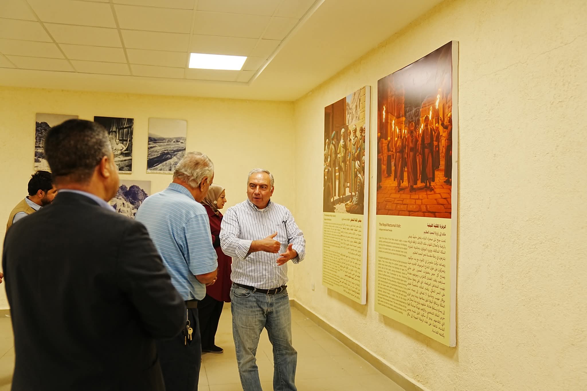 رئيس مفوضي إقليم البترا يتفقد تجارب ثقافية وزراعية 