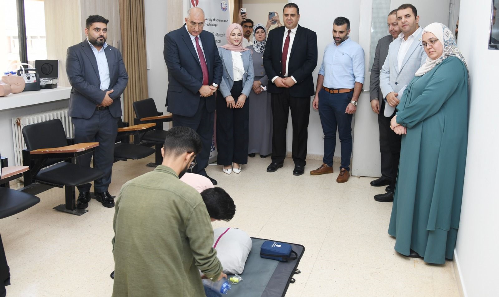 افتتاح مركز إنعاش قلبي معتمد من جمعية القلب الأميركية في العلوم والتكنولوجيا