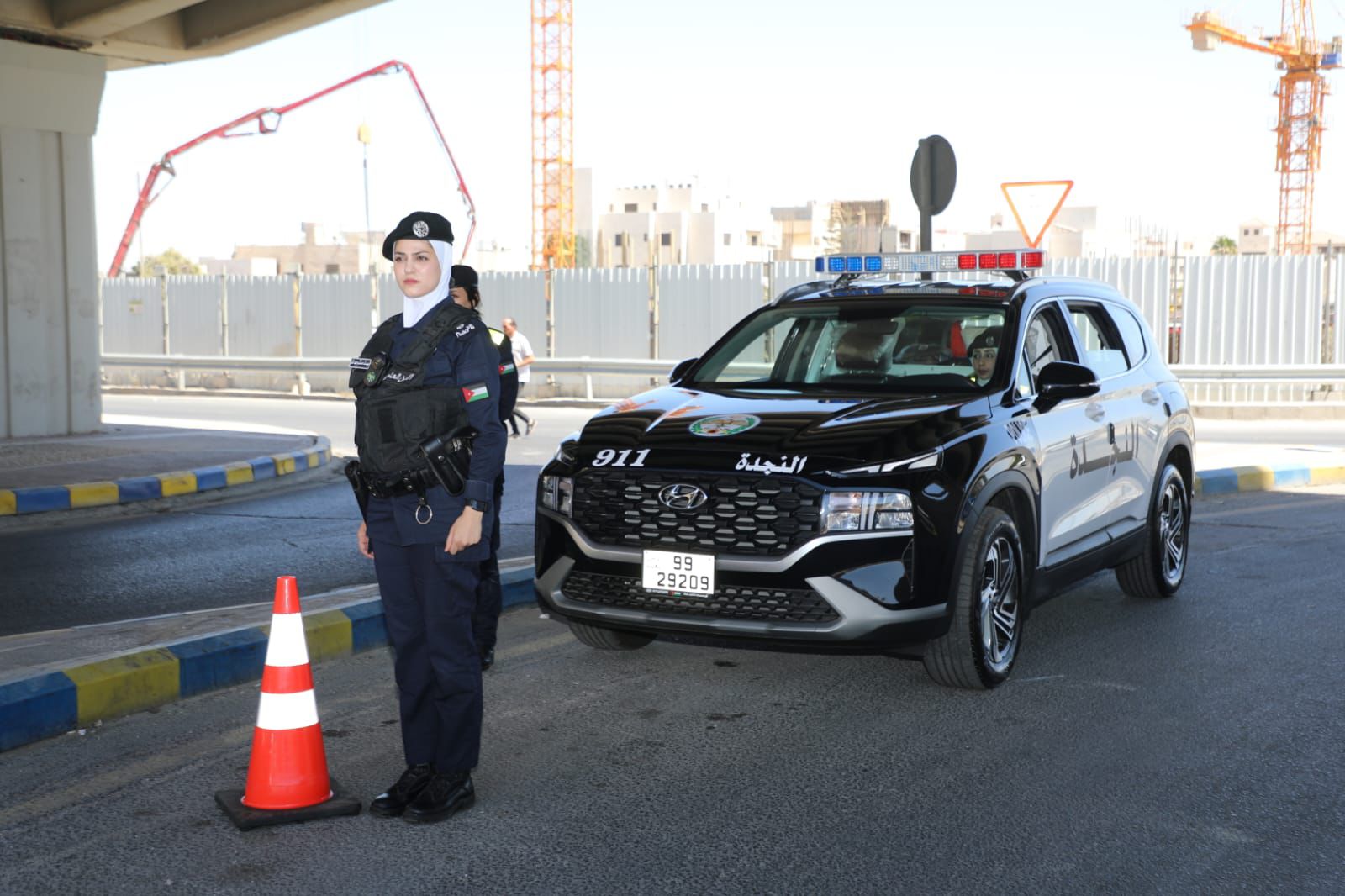 الأمن العام توسع انتشار دوريات النجدة للشرطة النسائية  