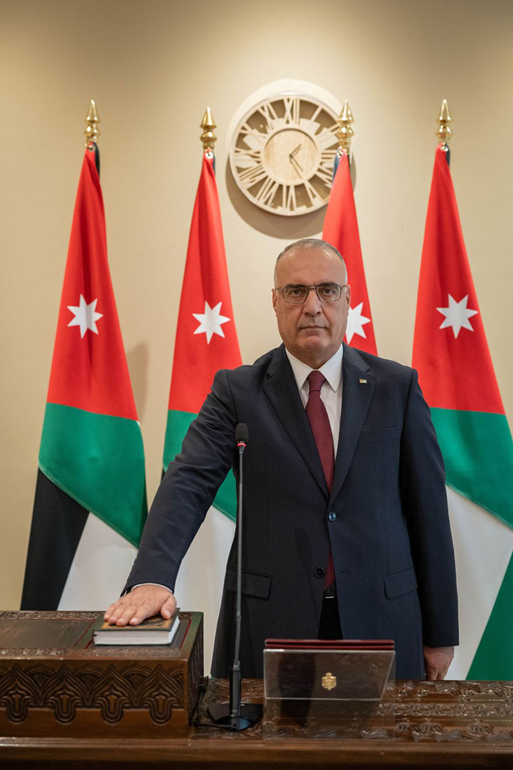 الزيود يؤدي اليمين القانونية أمام الملك بتعيينه عضوا في مجلس مفوضي الهيئة المستقلة للانتخاب