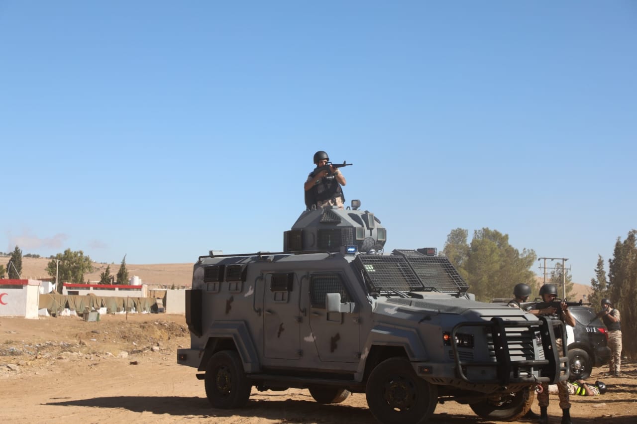 اختتام تمرين أسود مؤتة/4 في جامعة مؤتة - الجناح العسكري