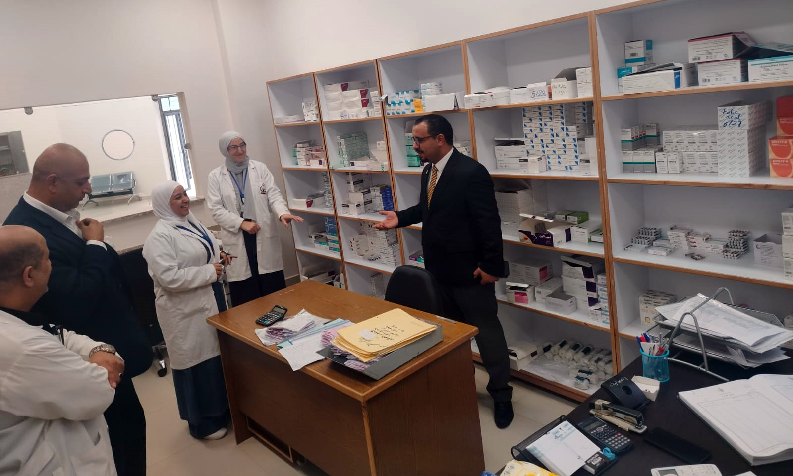 مدير صحة البلقاء يتفقد المراكز الصحية بلواء ماحص والفحيص