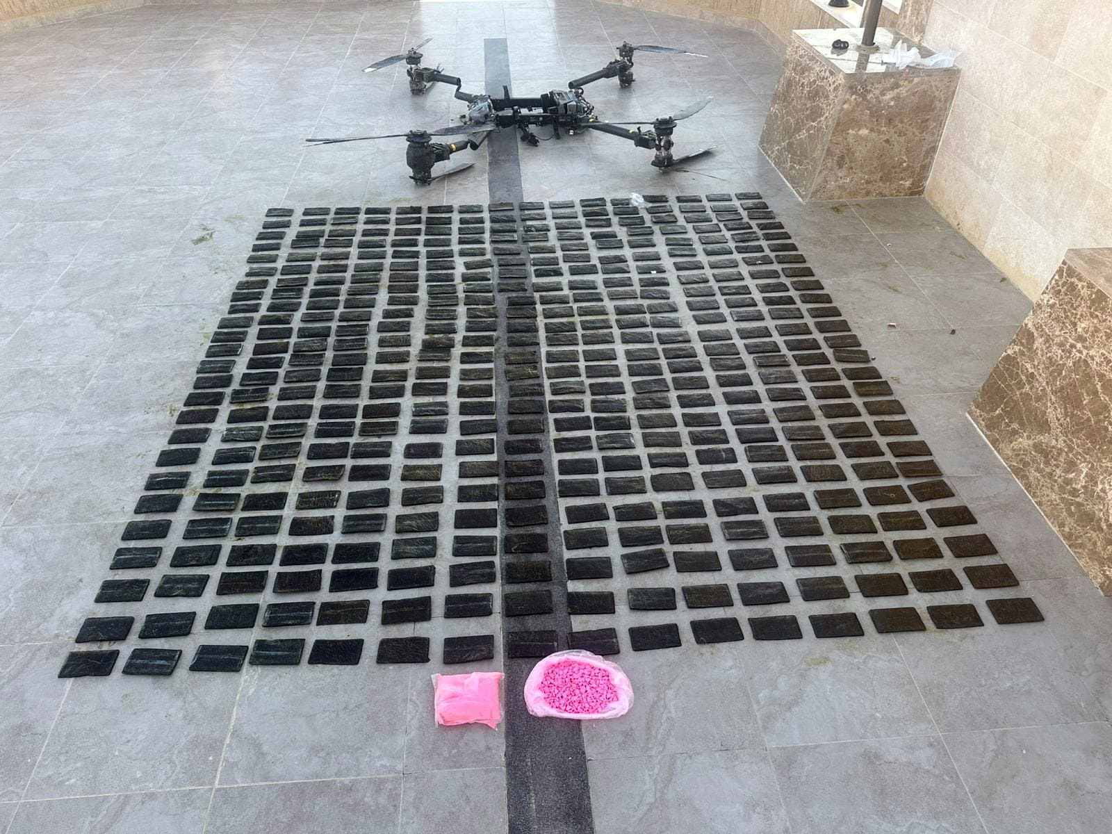 المنطقة العسكرية الجنوبية تحبط محاولة تهريب مواد مخدرة بواسطة طائرة مسيّرة