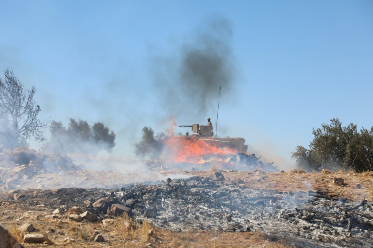 اختتام تمرين أسود مؤتة/4 في جامعة مؤتة - الجناح العسكري