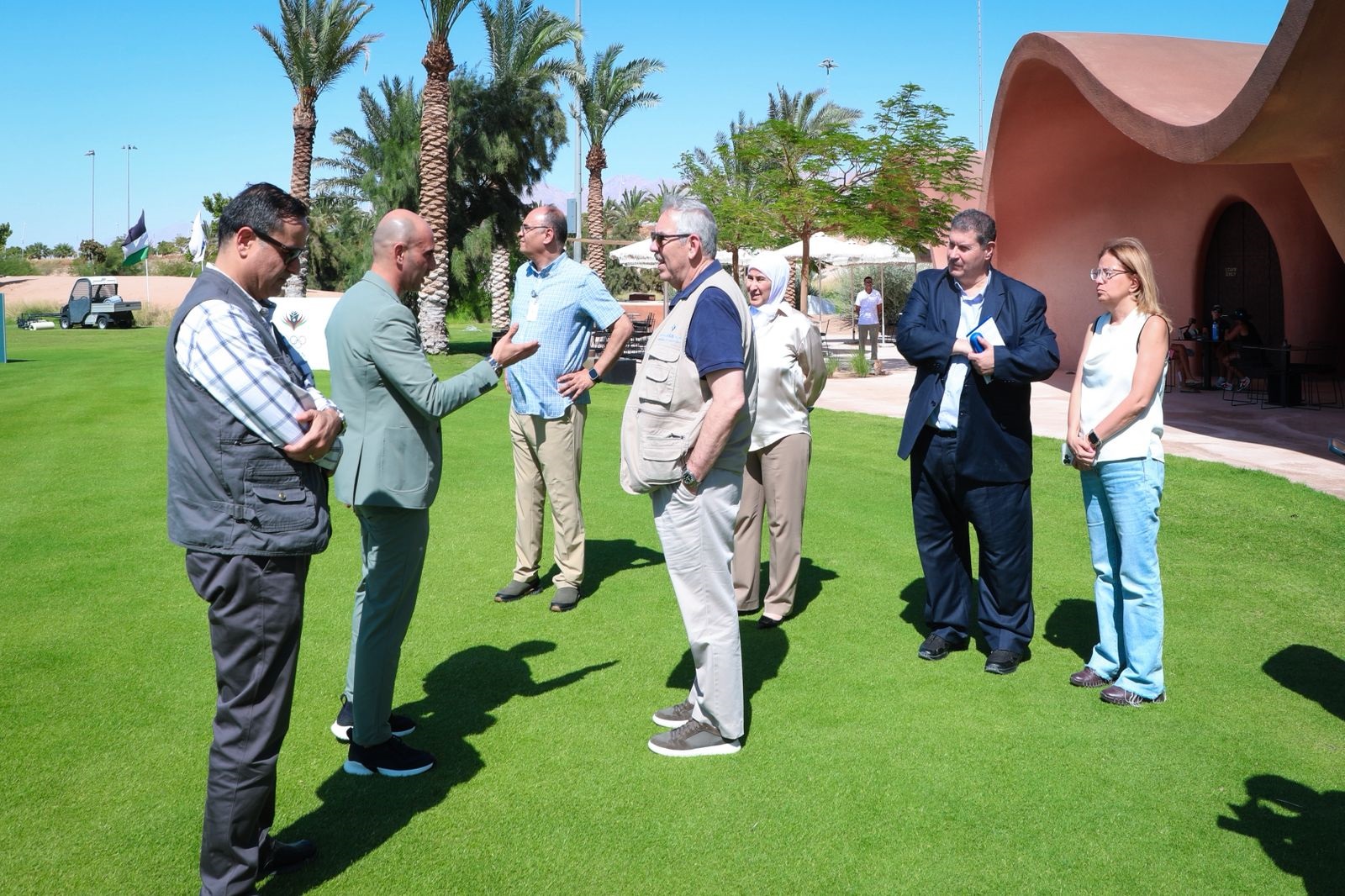 سلطة منطقة العقبة الخاصة تتفقد مشروع واحة أيلة