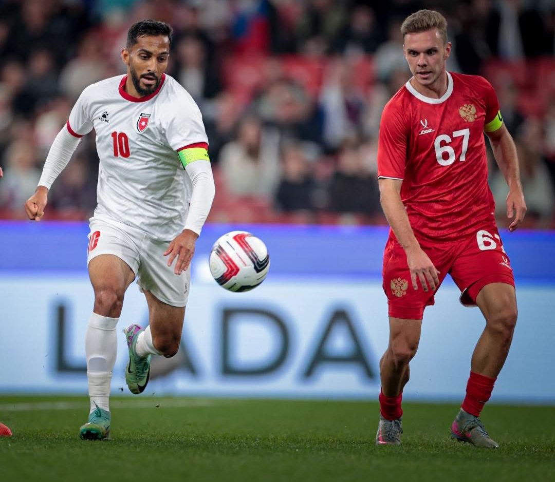 المنتخب الوطني لكرة القدم يتعادل مع نظيره الروسي