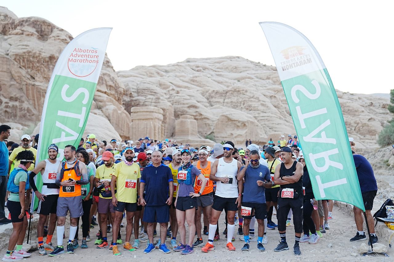 اختتام فعاليات ماراثون البترا بمشاركة عالمية واسعة 
