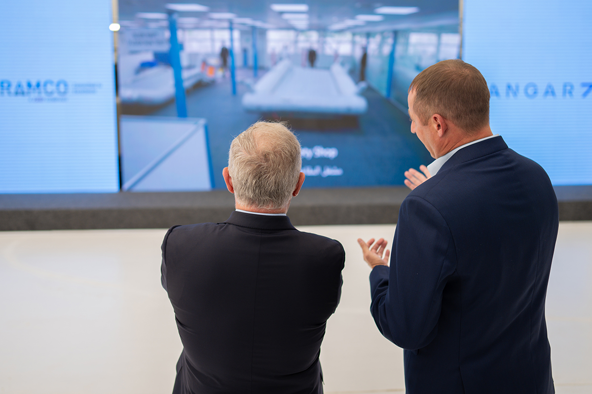 الملك يزور مطار الملكة علياء الدولي ويطلق مشروعين جديدين