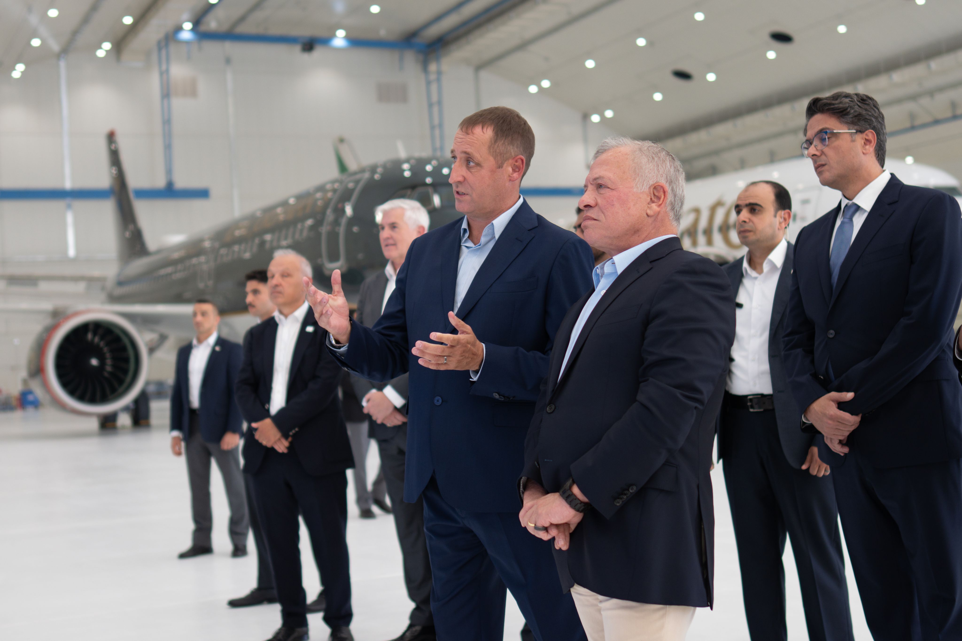  الملك يزور مطار الملكة علياء الدولي ويطلق مشروعين جديدين