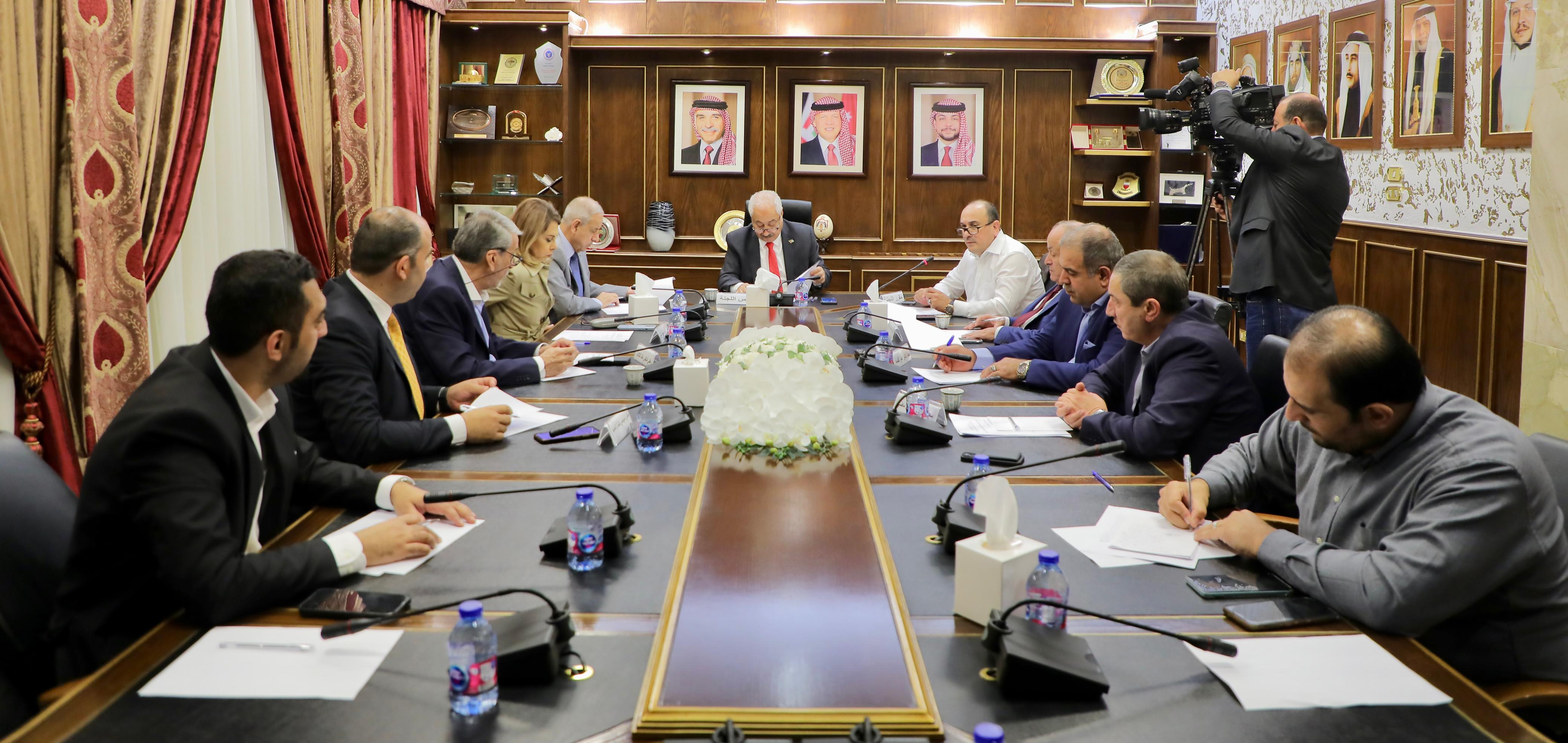 لجنة التوجيه الوطني في الأعيان تبحث تحضيرات عقد مؤتمر وطني للإعلام