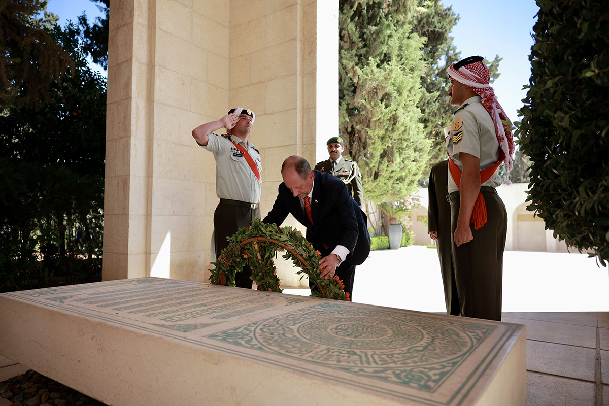 الملك يتقبل أوراق اعتماد عدد من السفراء 