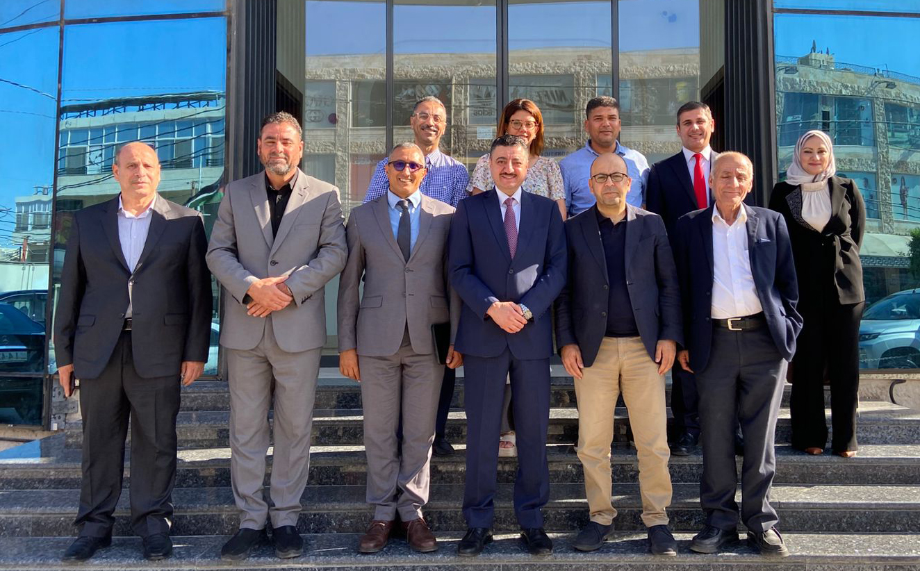 بحث التعاون بين غرفة صناعة اربد والعقارية الصناعية التونسية