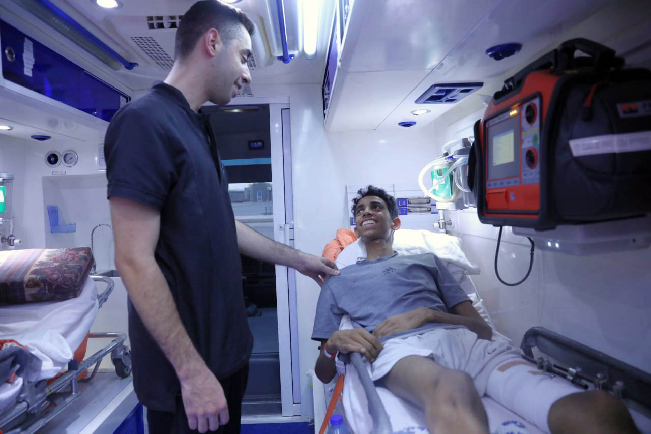 القوات المسلحة تجلي دفعة جديدة من أطفال غزة المرضى للعلاج بالمملكة 