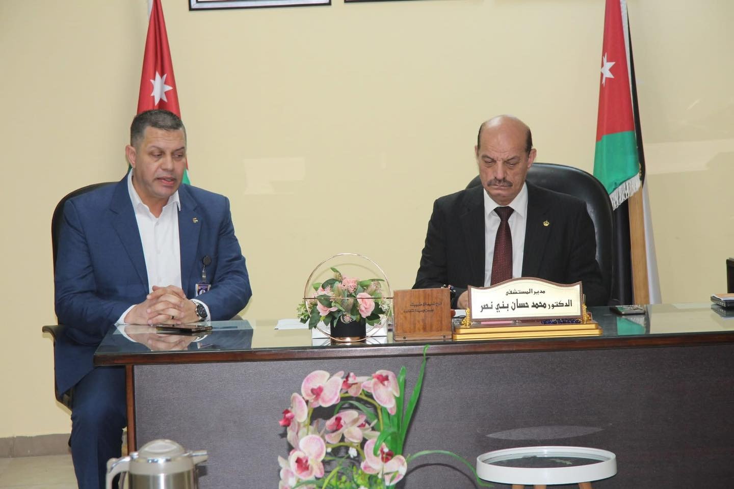 الصحة النيابية تطلع على الخدمات بمستشفيي الإيمان بعجلون وجرش الحكومي