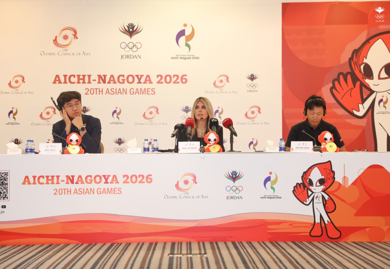 اللجنة الأولمبية الأردنية تطلق الحملة الترويجية لدورة الألعاب الآسيوية العشرين