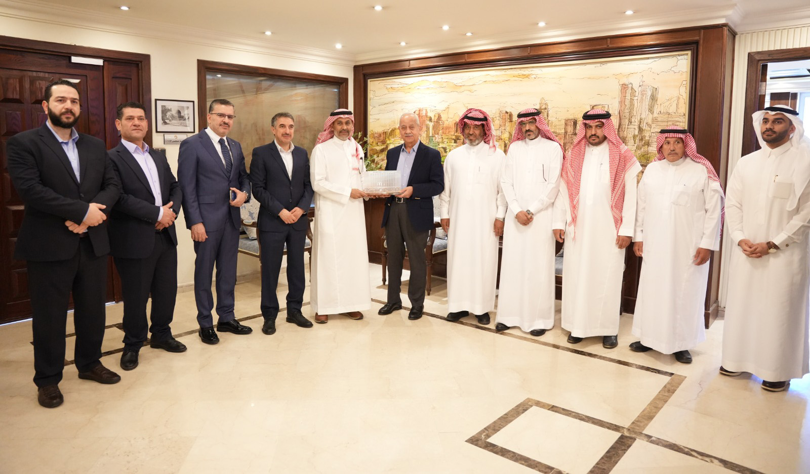 الجغبير يدعو إلى تعزيز الاستثمارات المشتركة بين الأردن والسعودية