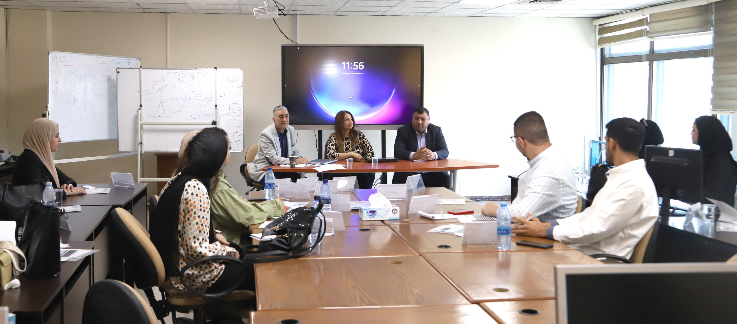 بدء دورة صحفية  في بترا لطلبة جامعة الزرقاء