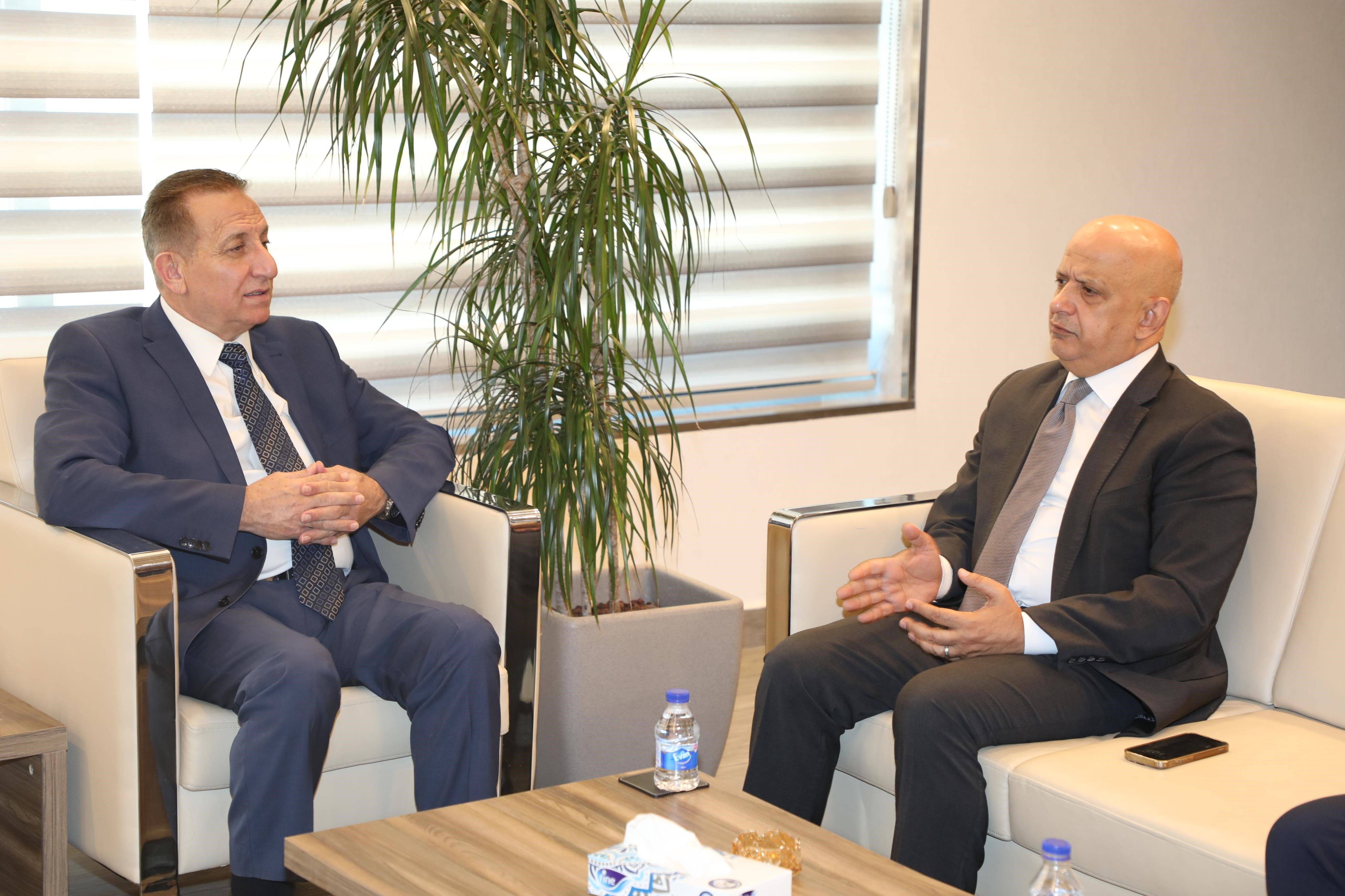 الزراعة و تجارة الأردن تبحثان  تعزيز الأمن الغذائي