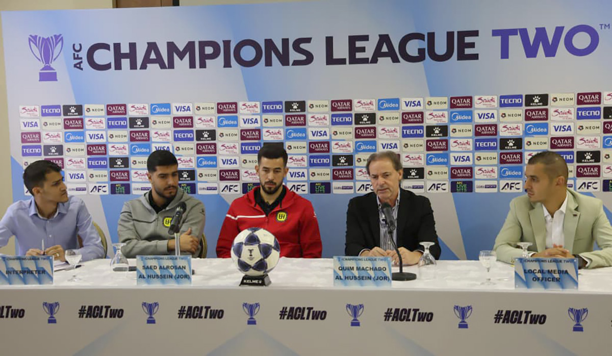 مدرب الحسين إربد يؤكد أهمية الفوز على سباهان الإيراني بافتتاح أبطال آسيا