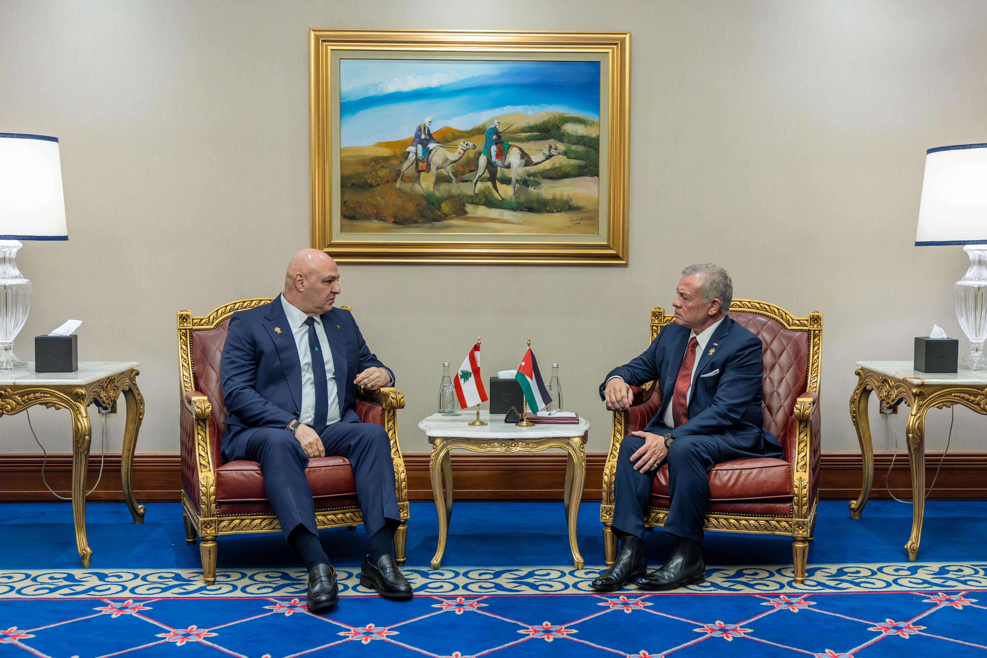 الملك يعقد لقاءات في الدوحة مع قادة دول شقيقة 3