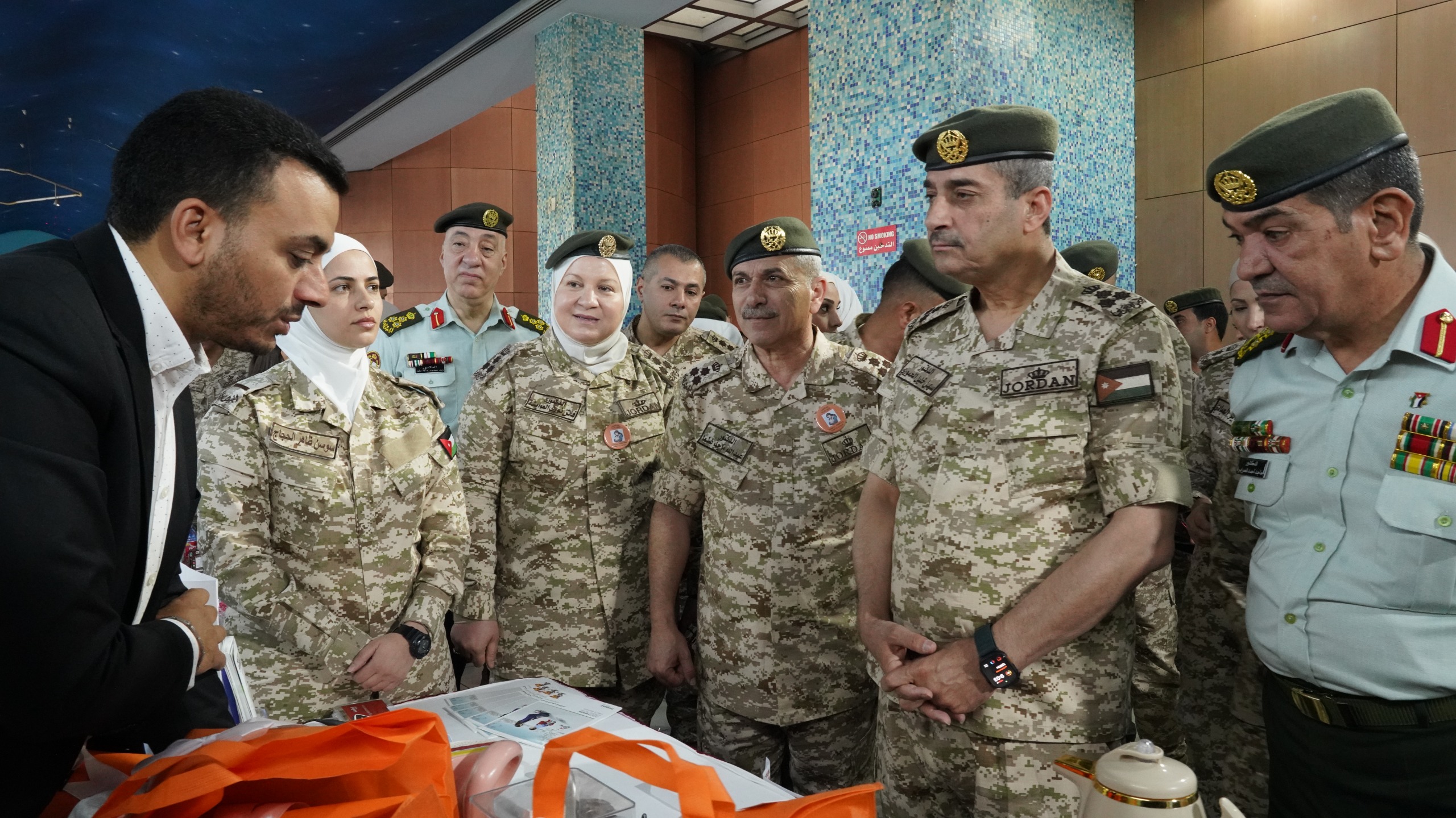 الخدمات الطبية الملكية تشارك بمبادرة يوم التغيير