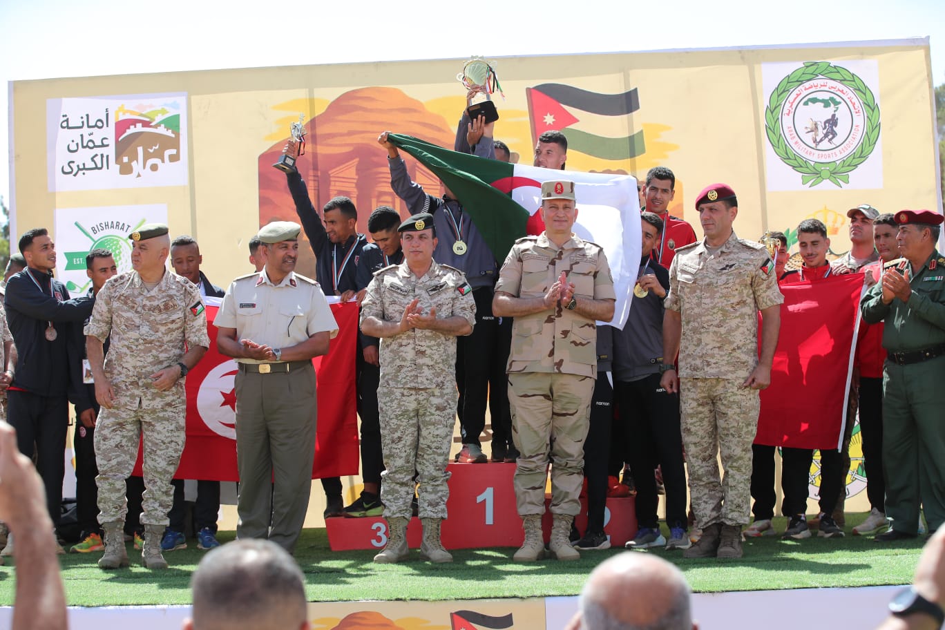 اختتام البطولة العربية العسكرية العدْو الريفي 