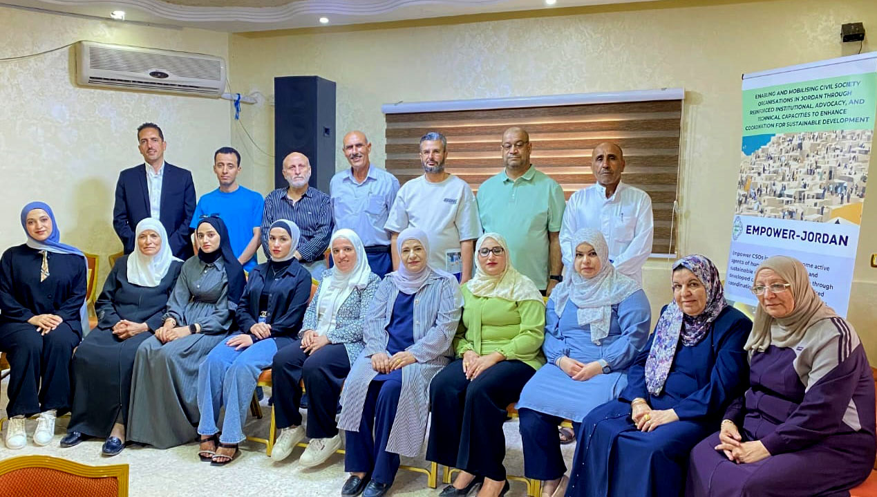 الطفيلة: منظمة اكتد تعقد برنامجا تدريبيا لجمعيات خيرية 