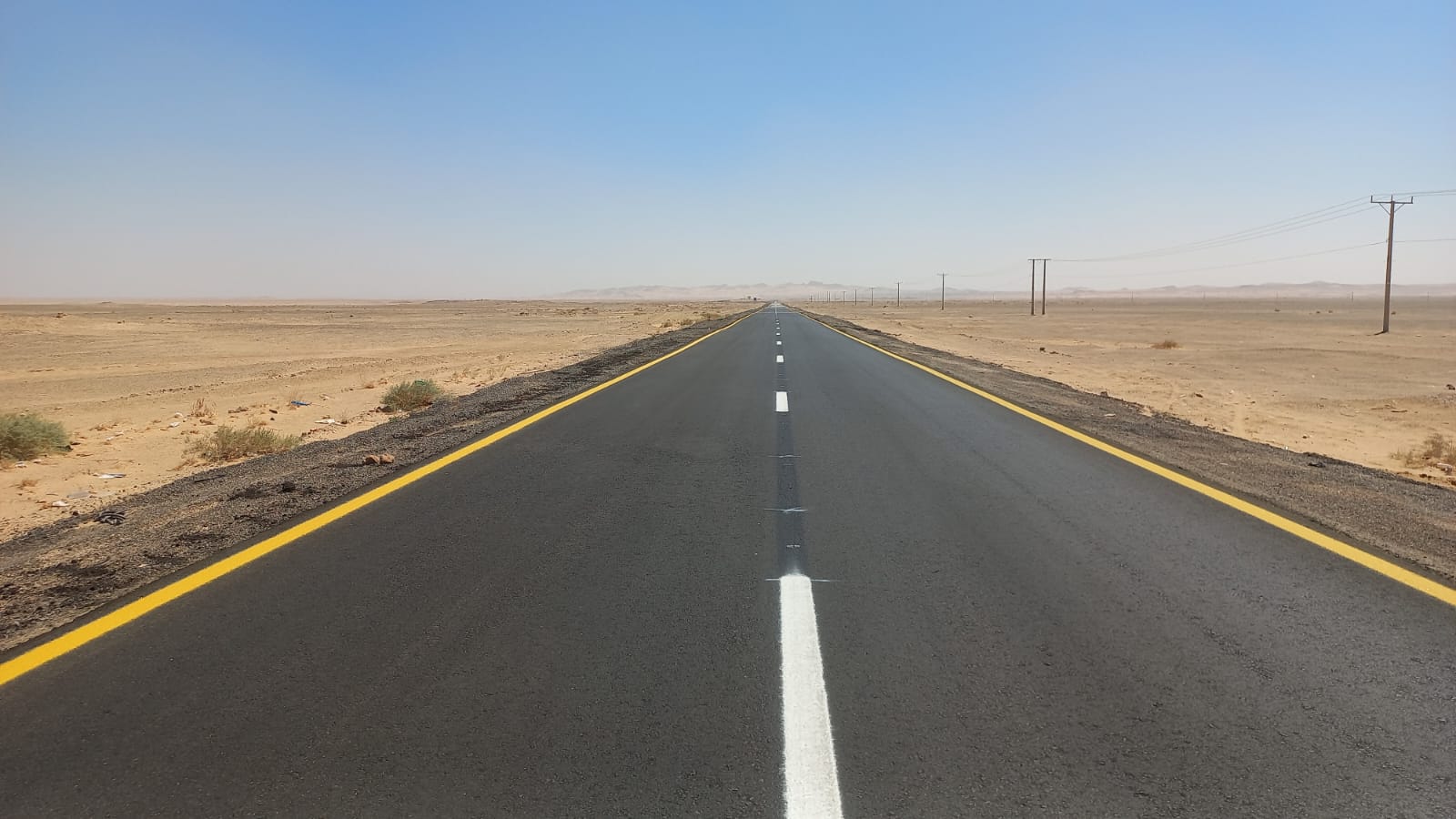 انتهاء أعمال المرحلة الثالثة من مشروع إعادة تأهيل طريق معان-المدورة