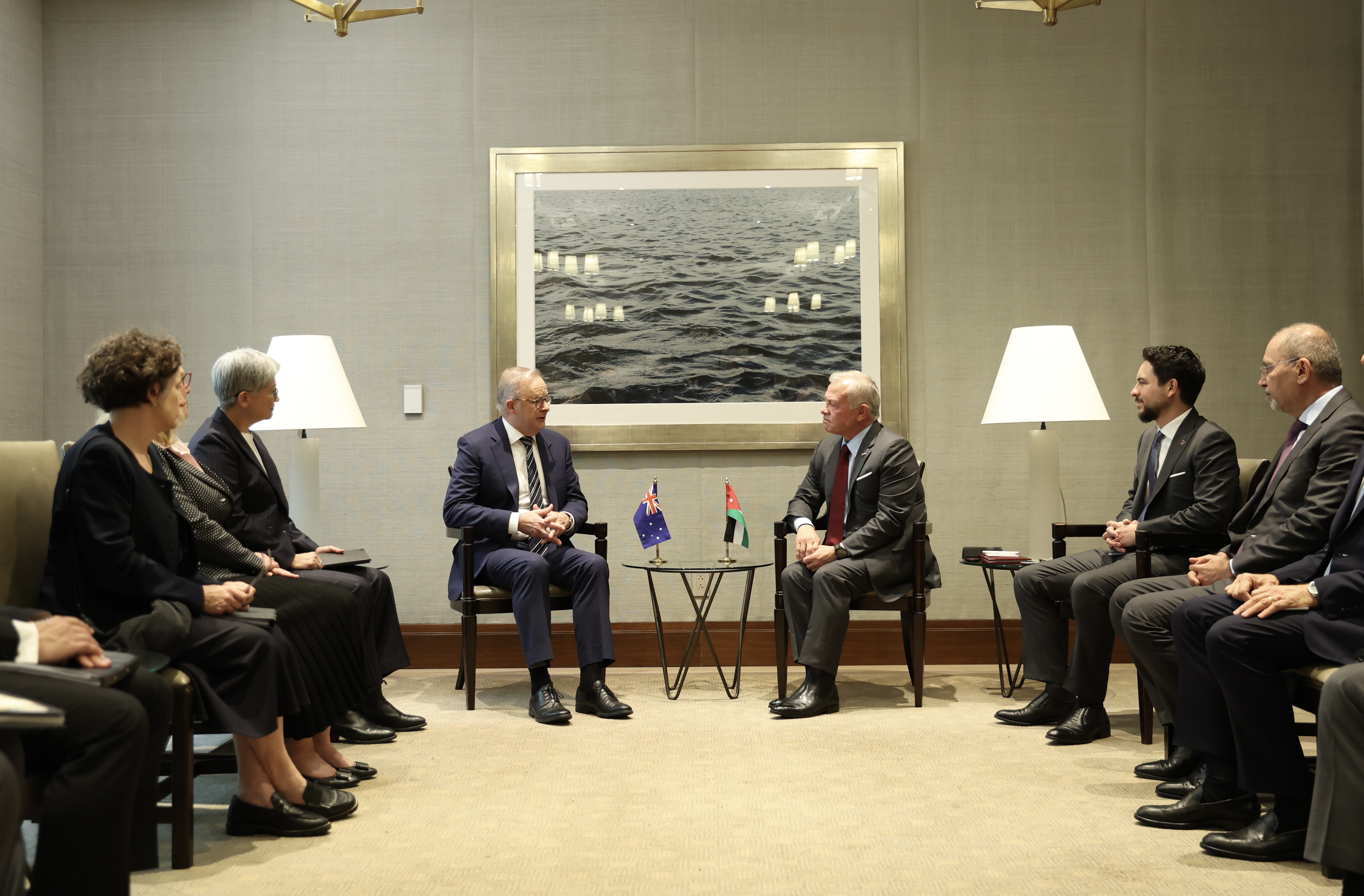 الملك يعقد في نيويورك لقاءات مع قادة دول ورؤساء منظمات دولية