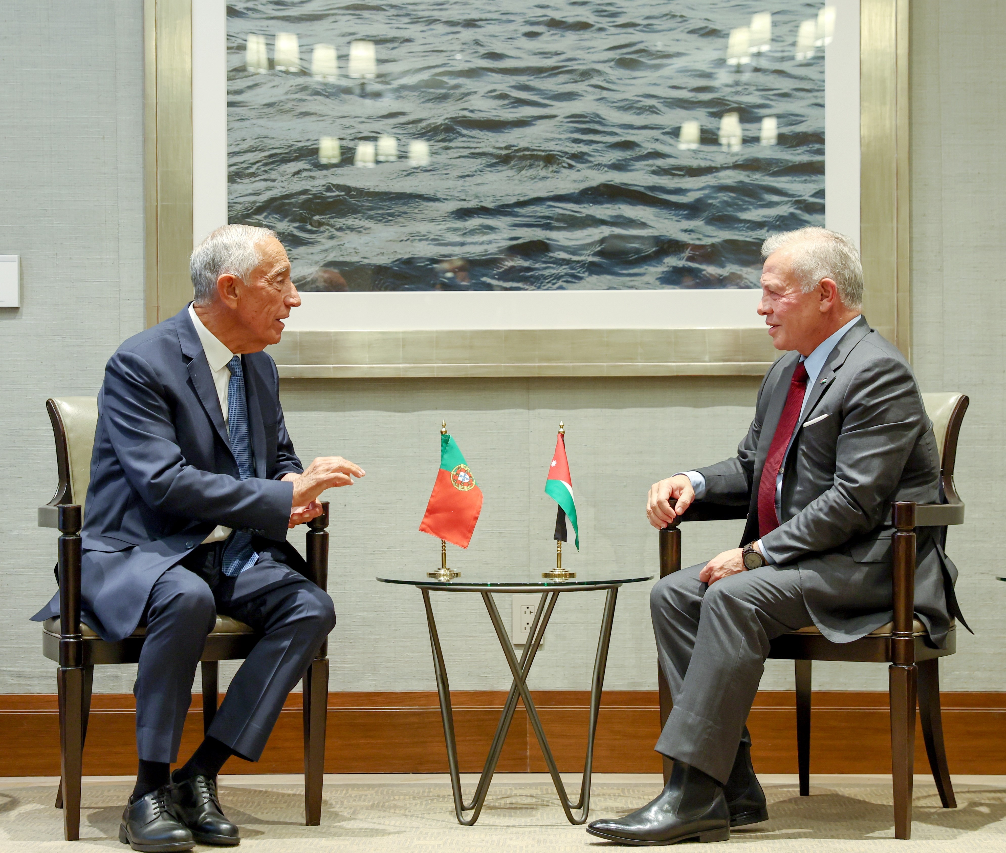 الملك يعقد في نيويورك لقاءات مع قادة دول ورؤساء منظمات دولية