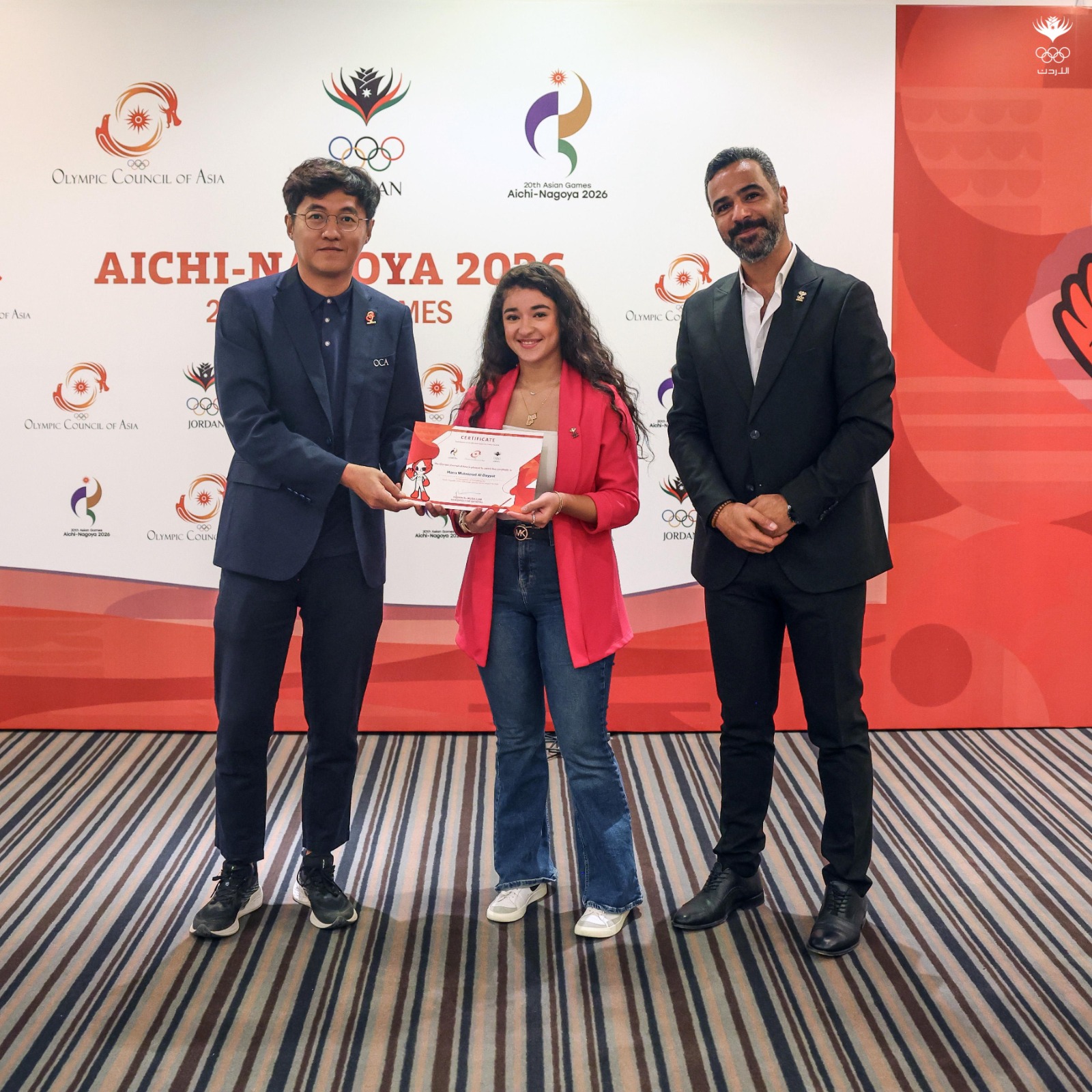 طالبة من إعلام اليرموك تفوز بدورة مراسل الشباب الآسيوي