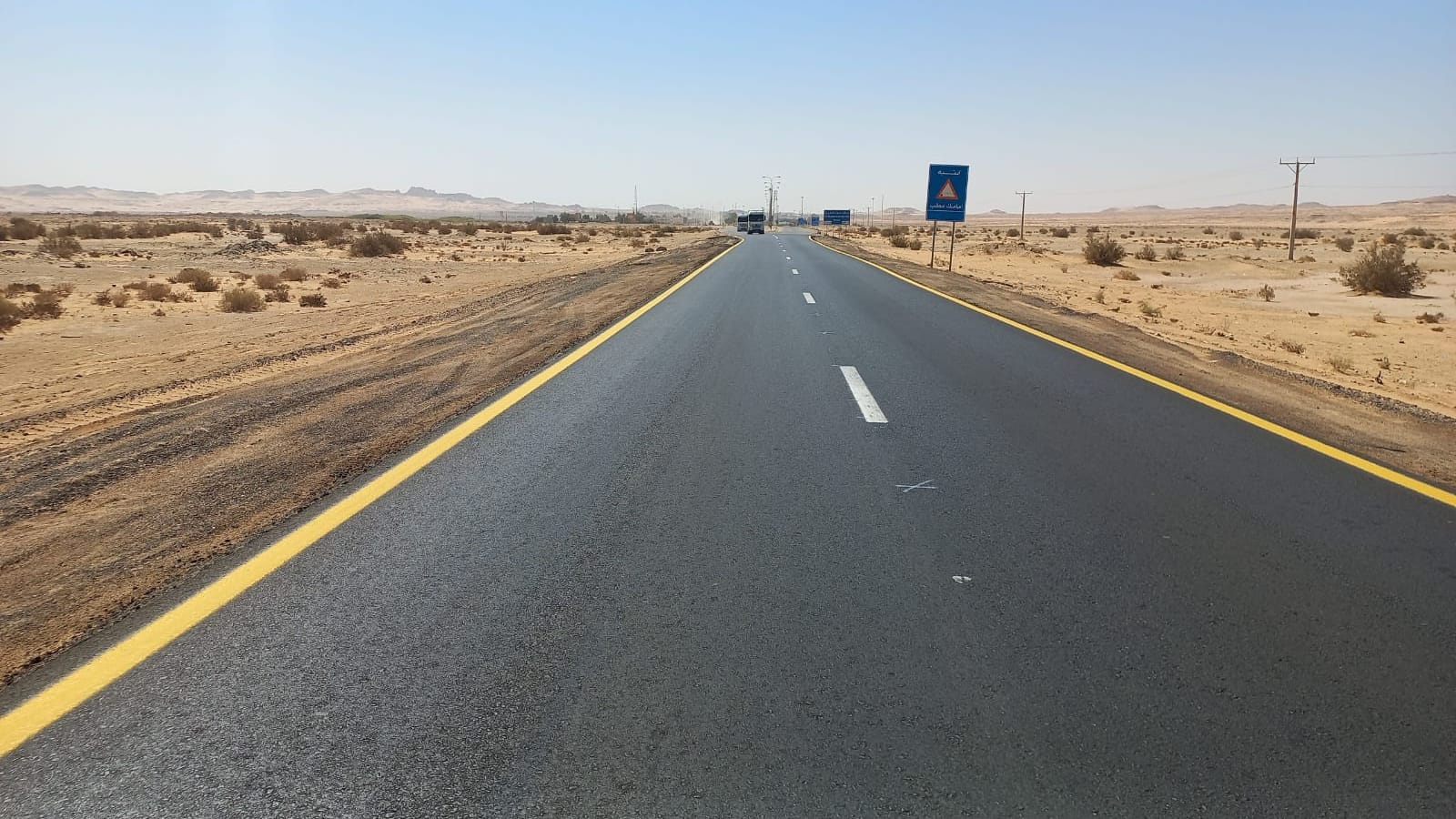 انتهاء أعمال المرحلة الثالثة من مشروع إعادة تأهيل طريق معان-المدورة