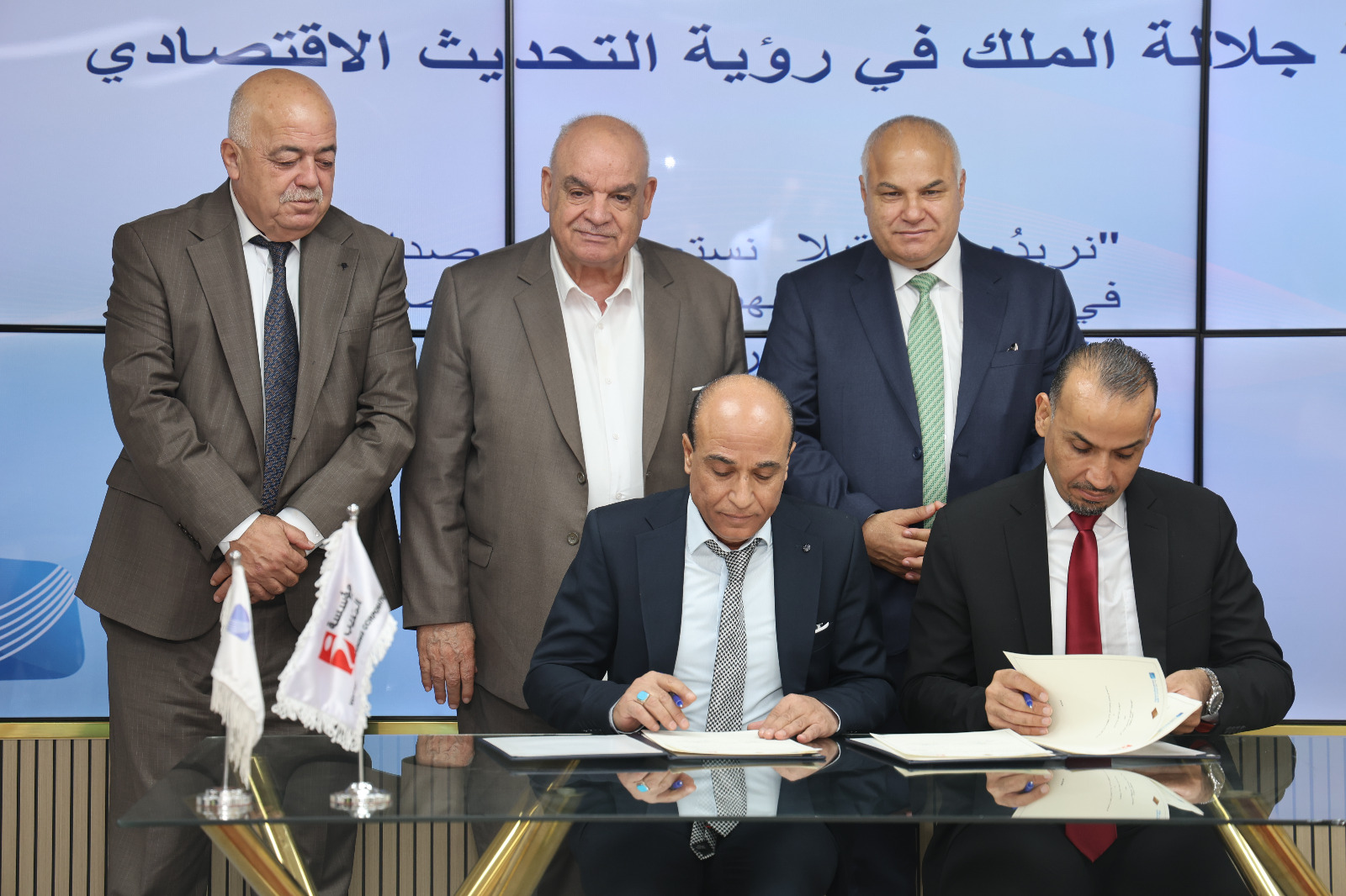 اتفاقيتان لتعزيز التعاون بين كهرباء إربد والتدريب المهني وبلدية إربد الكبرى