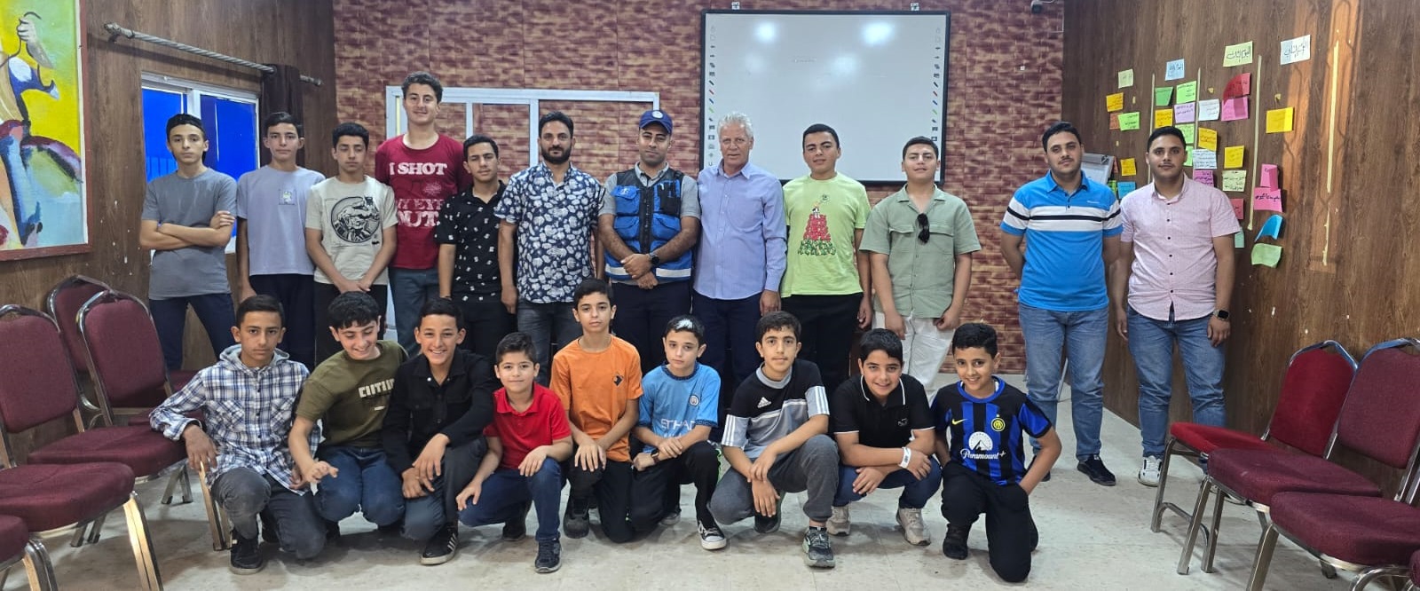 ورشة حول دور الشباب بالمشاركة في إدارة المخاطر والأزمات