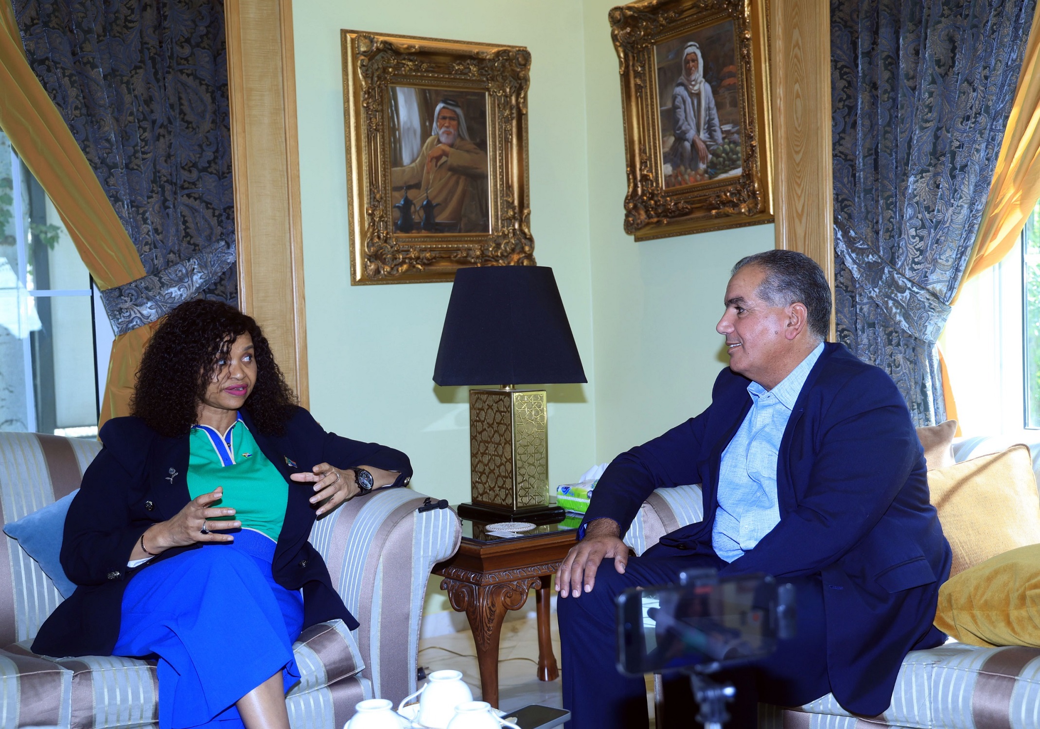 سفيرة جنوب إفريقيا تؤكد تعزيز العلاقات الثنائية بين بلادها والأردن الممتدة منذ 1994