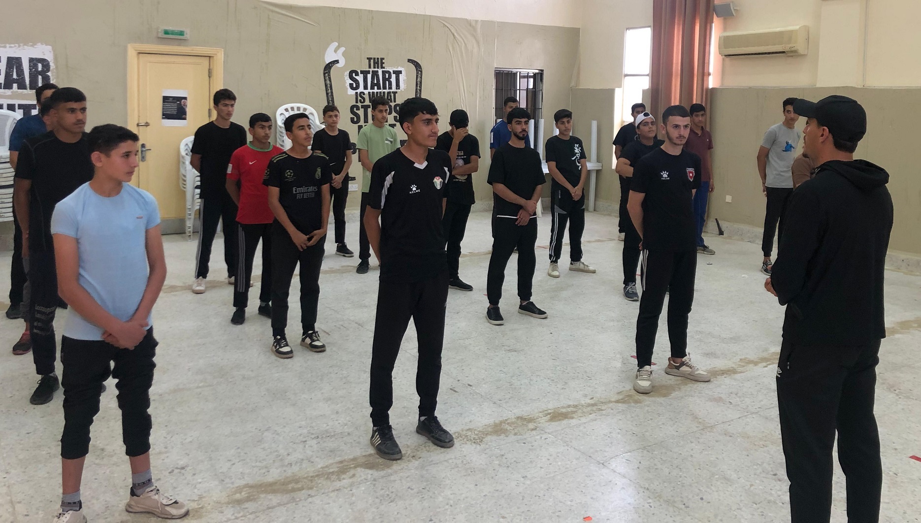 اختتام فعاليات دورة الدفاع عن النفس في اربد