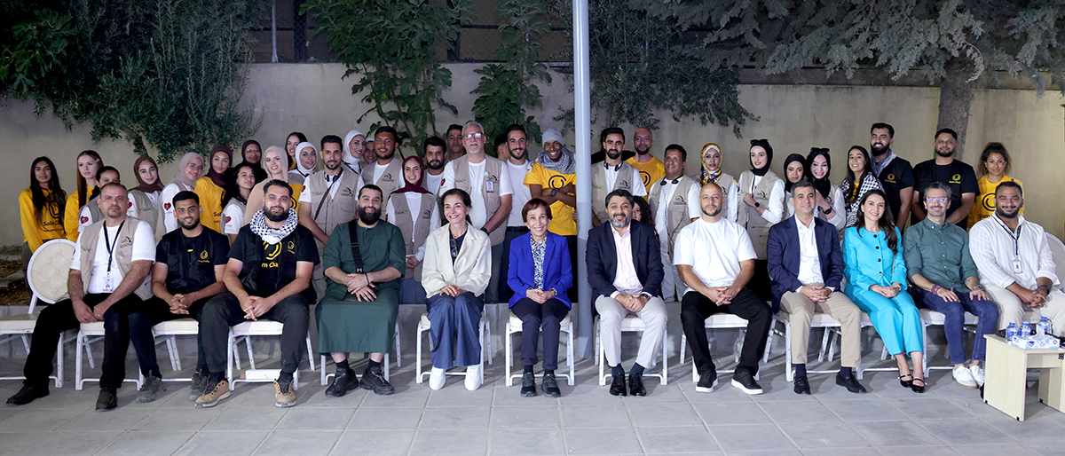 الأميرة بسمة بنت طلال تسلم مساعدات البر والإحسان لجمعيات في مادبا