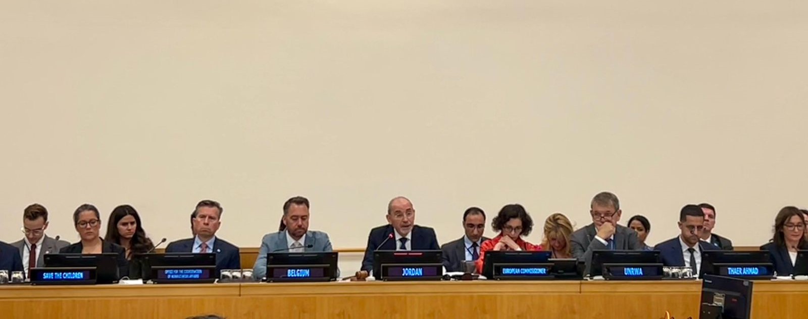 رئاسة أردنية اوروبية مشتركة لاجتماع مبادرة نداء للعمل من أجل أطفال فلسطين في الضفة الغربية وغزة