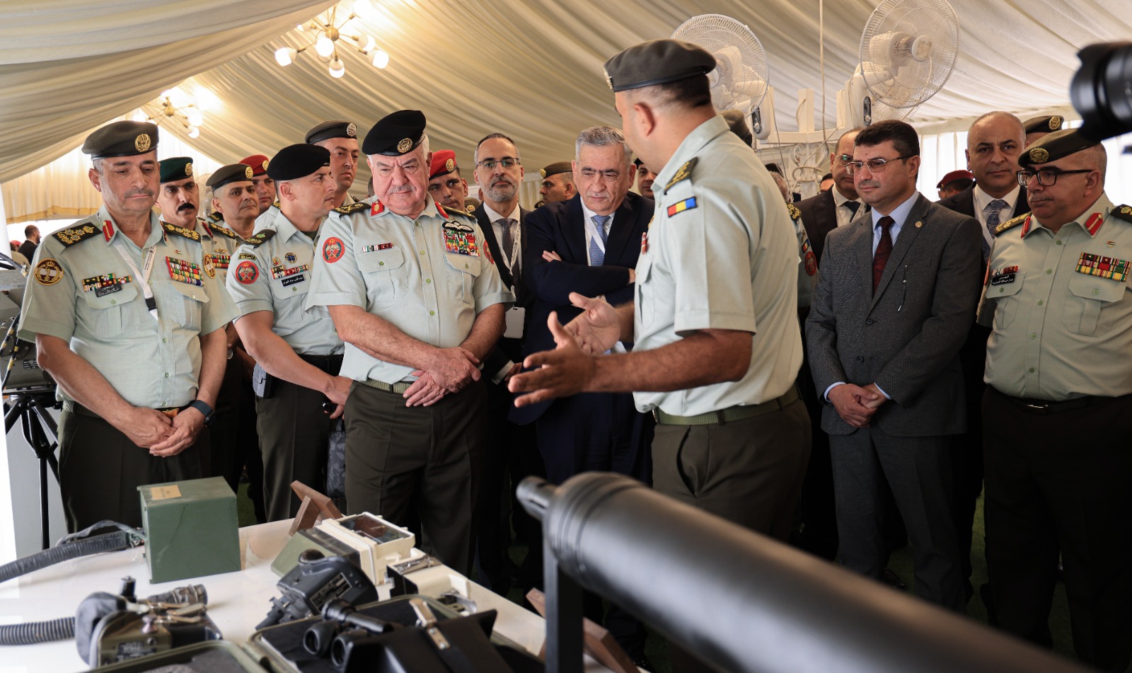 الحنيطي يرعى افتتاح المؤتمر العلمي الثاني لسلاح الصيانة الملكي 