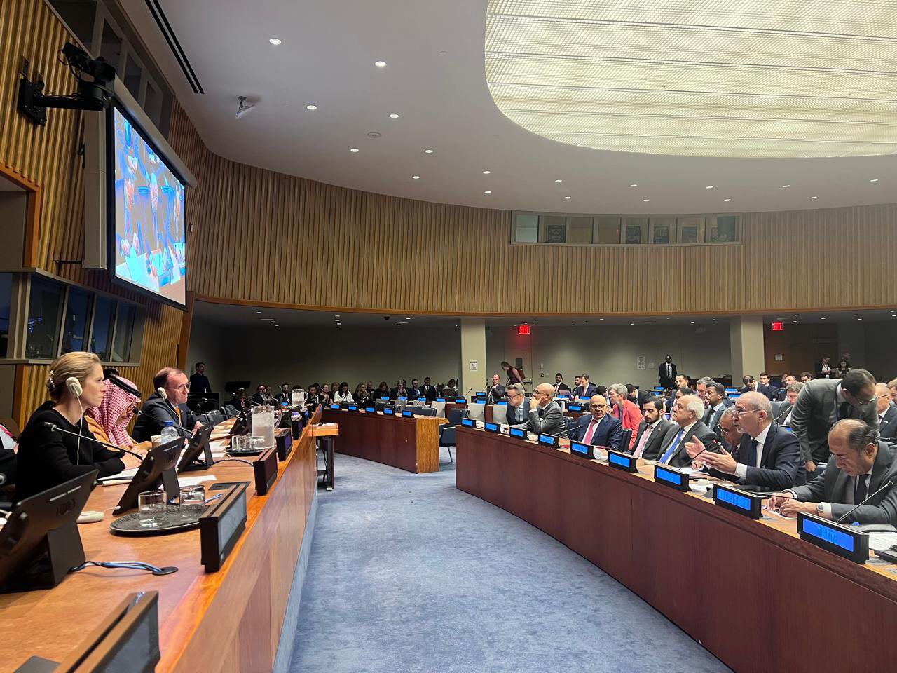 وزير الخارجية يشارك باجتماع التحالف الدولي لتنفيذ حل الدولتين