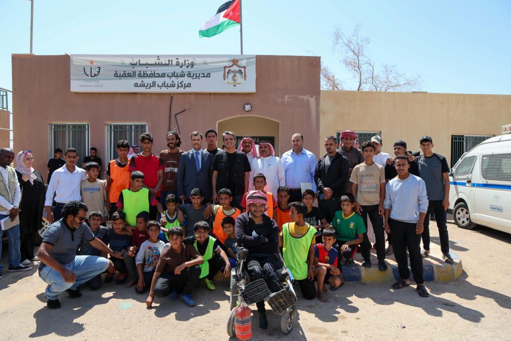 وزير الشباب يتفقد عددًا من المرافق الشبابية في العقبة