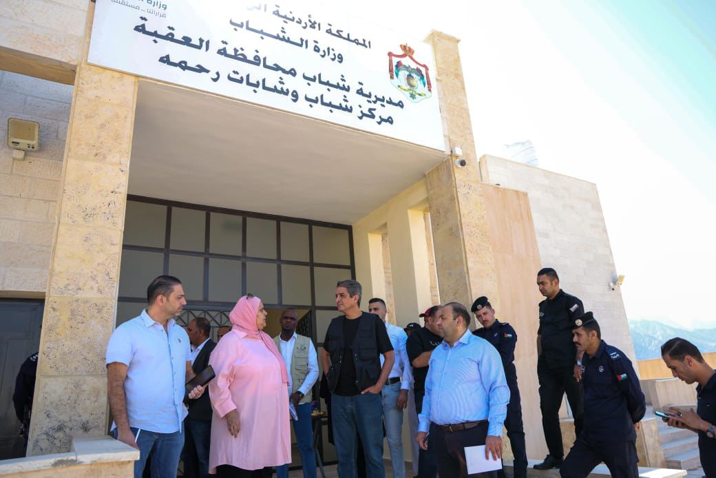 وزير الشباب يتفقد عددًا من المرافق الشبابية في العقبة