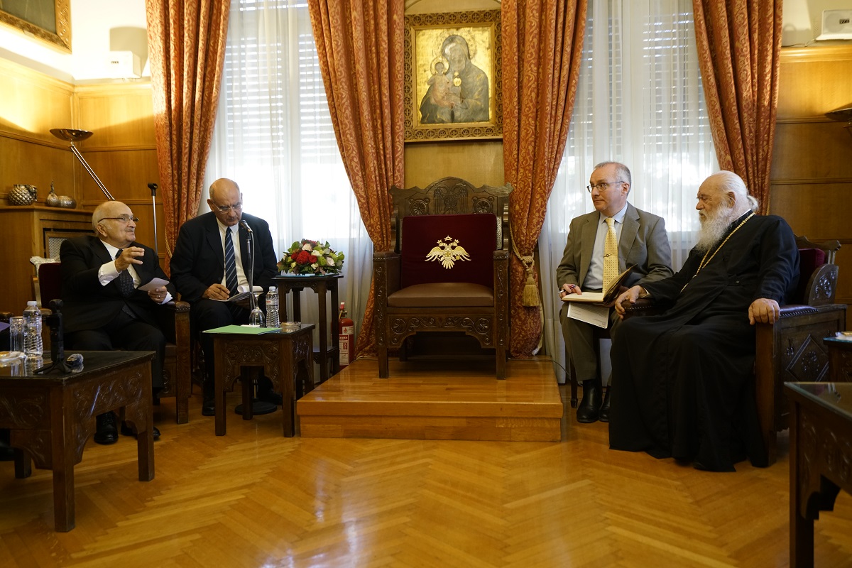 الأمير الحسن بن طلال يختتم زيارة عمل إلى أثينا