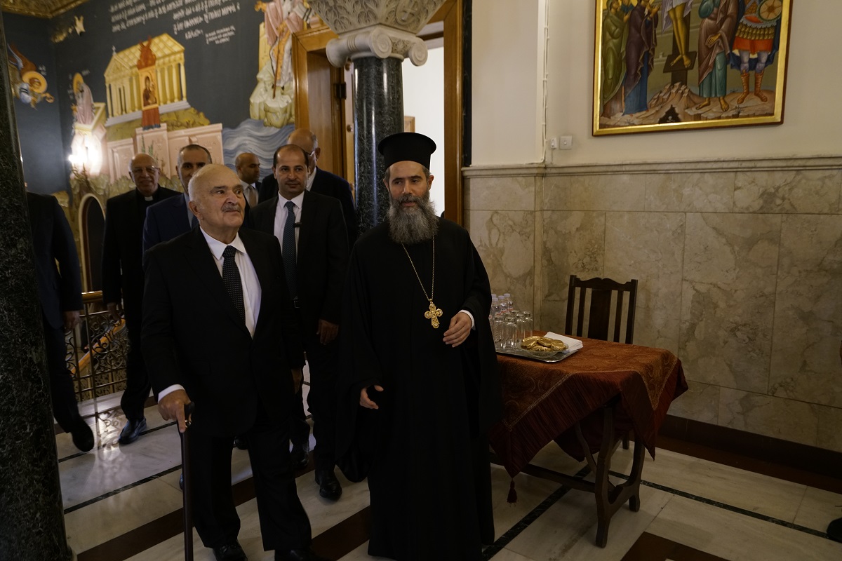 الأمير الحسن بن طلال يختتم زيارة عمل إلى أثينا