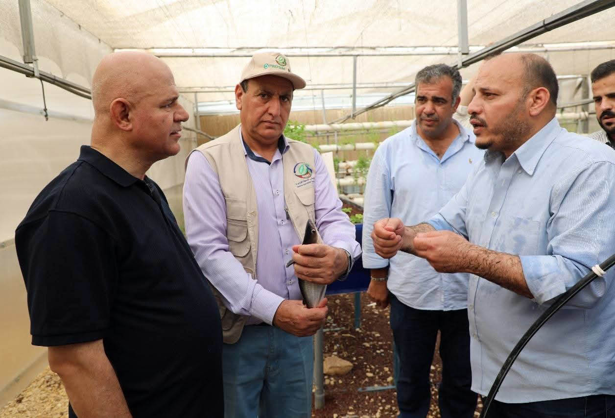 الرواشدة يتفقد مركز دير علا للبحوث الزراعية 